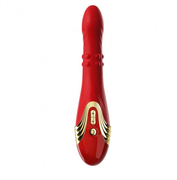 MizzZee - Red Dance Warriors Thrusting Beads Vibrator (Smart APP Model - Chargeable) MizzZee - Red Dance Warriors Thrusting Beads Vibrator (Smart APP Model - Chargeable)
